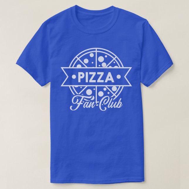 Camiseta Club de fans de Pizza Funny Pepperoni Cheese Veggi (Diseño del anverso)