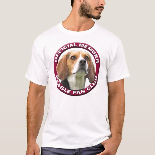 Camiseta Club de fans del beagle (Anverso)