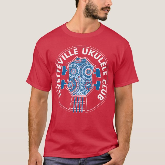 Camiseta Club de Fayetteville Ukulele (Anverso)