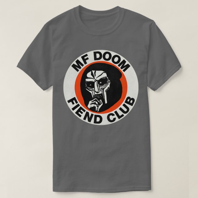 CAMISETA CLUB DE FIEND DE MF DOOM (Diseño del anverso)