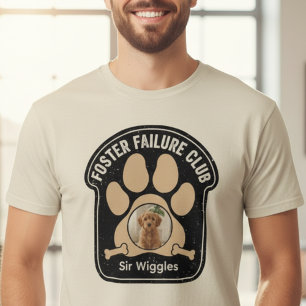 Camiseta Club de Fracasos en el Cuidado de Mascotas Gráfico