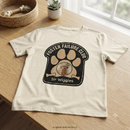 Camiseta Club de Fracasos en el Cuidado de Mascotas Gráfico
