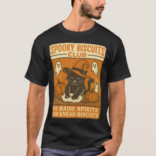 Camiseta Club de Galletas Espeluznantes Gato Halloween Dive