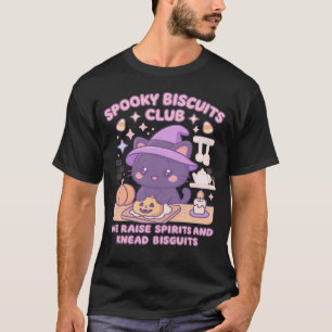 Camiseta Club de Galletas Espeluznantes Gato Halloween Dive