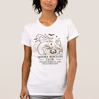 Camiseta Club de Galletas Espeluznantes Gato Halloween Dive