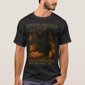 Camiseta Club de Galletas Espeluznantes Gato Halloween Dive
