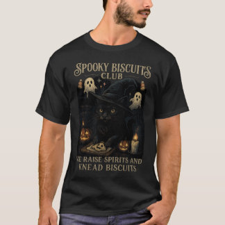 Camiseta Club de Galletas Espeluznantes Gato Halloween Repo