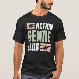 Camiseta club de género de acción