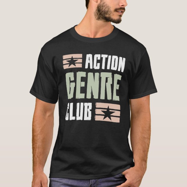 Camiseta club de género de acción (Anverso)
