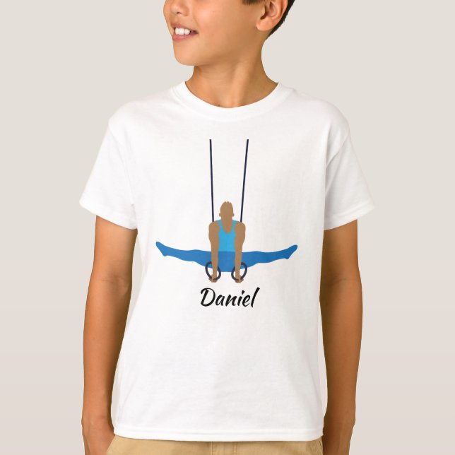Camiseta Club de gimnasia masculina (Anverso)