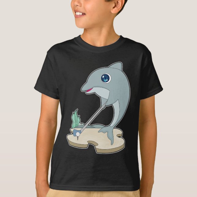 Camiseta Club de golf Dolphin Golf (Anverso)