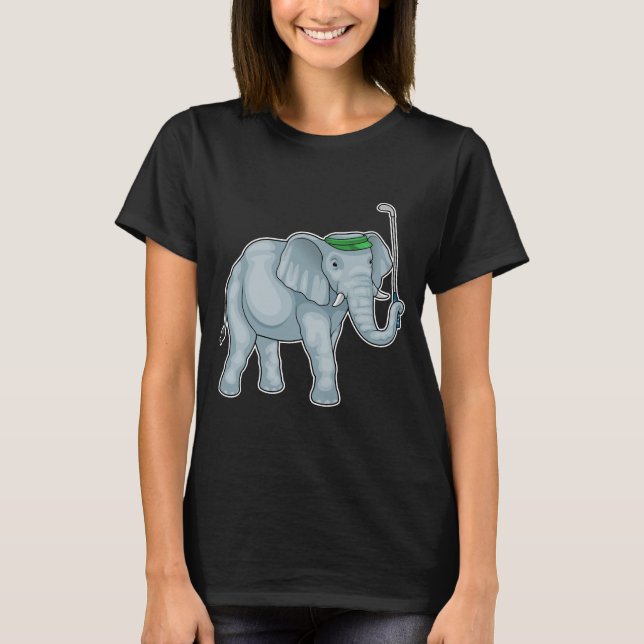 Camiseta Club de golf Elephant Golf (Anverso)