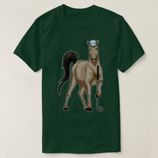 Camiseta Club de golf Horse (Diseño del anverso)