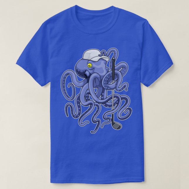 Camiseta Club de golf Octopus (Diseño del anverso)