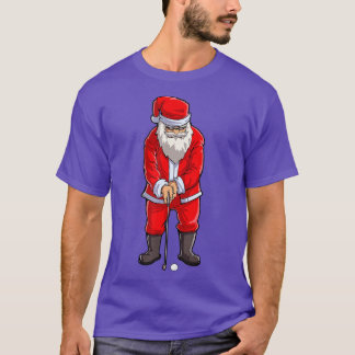 Camiseta Club De Golf Santa Y Navidades Deportivos De Ball