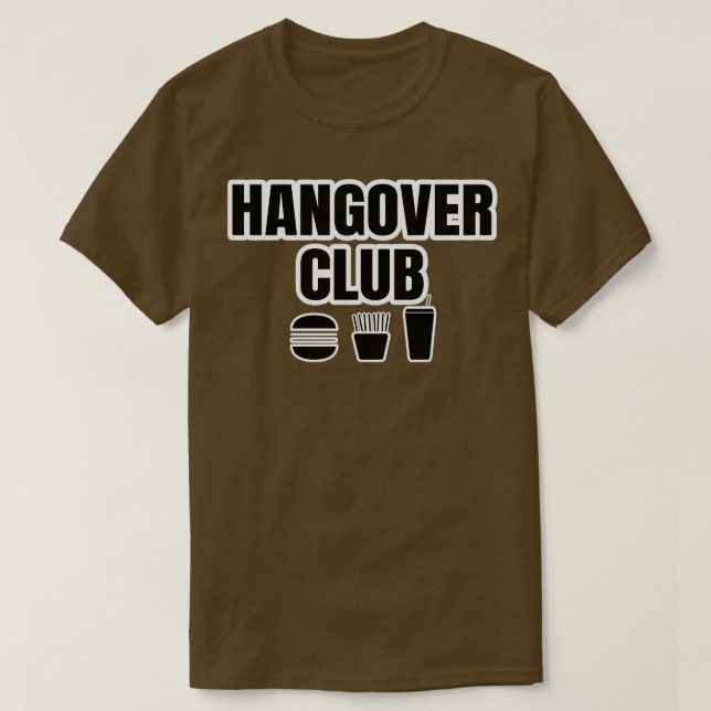 Camiseta Club de Hangover (Diseño del anverso)
