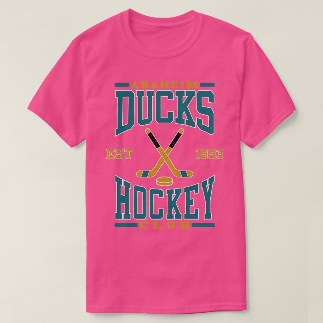 Camiseta Club de Hockey Anaheim Ducks (Diseño del anverso)