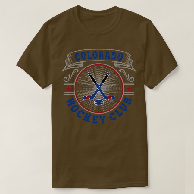 Camiseta Club de Hockey Colorado (Diseño del anverso)