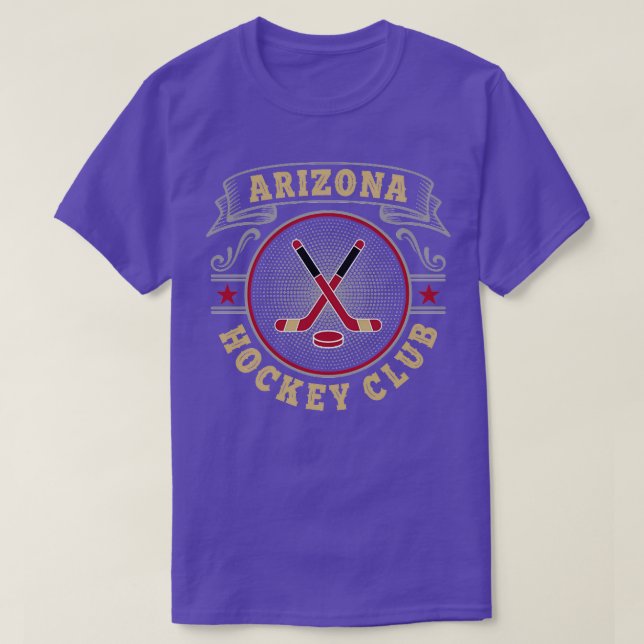 Camiseta Club de Hockey de Arizona (Diseño del anverso)