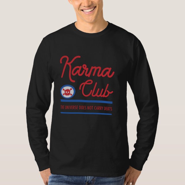 Camiseta Club de Karma de los años 50 (Anverso)