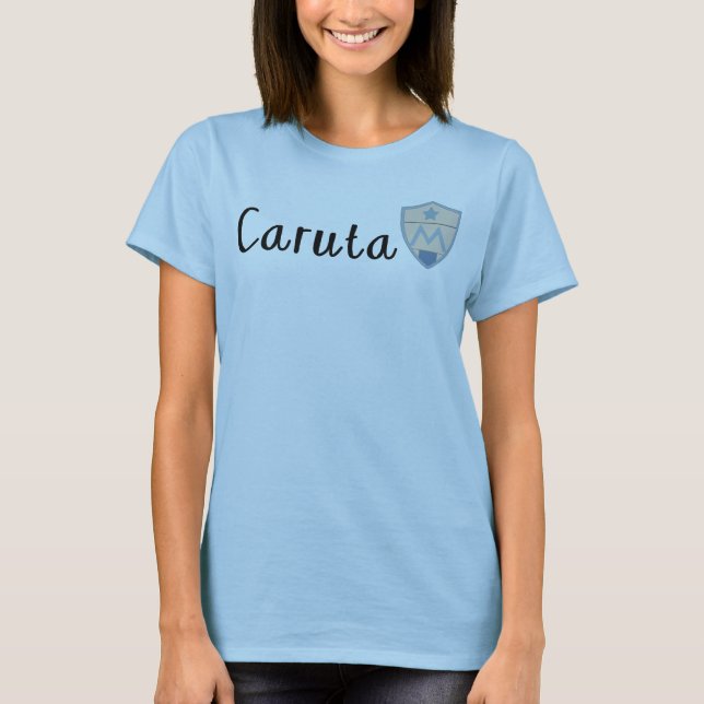 Camiseta Club de Karuta de la High School secundaria de (Anverso)