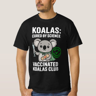 Camiseta Club de Koalas Vacunados Koala de Dibujos Animad