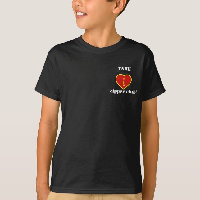 Camiseta Club de la cremallera de YNHH (Anverso)
