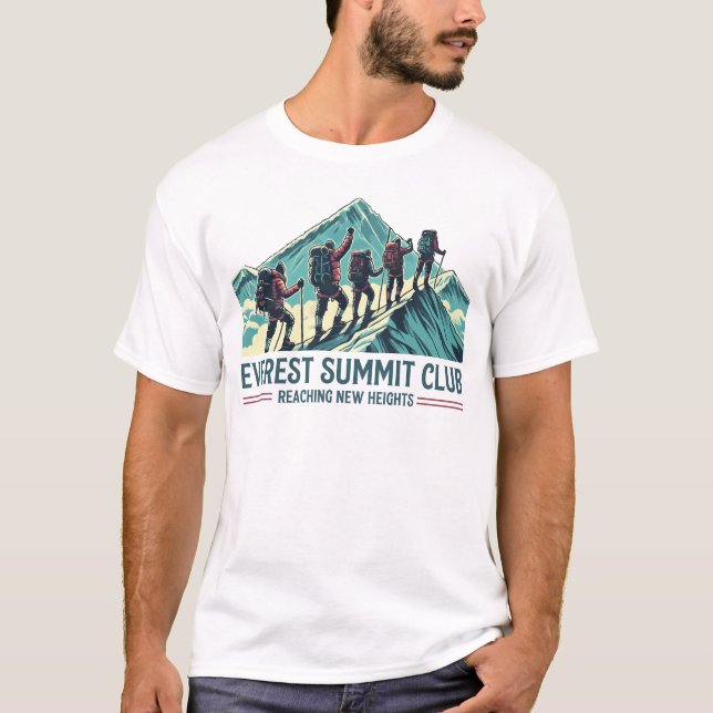 Camiseta Club de la Cumbre del Everest (Anverso)