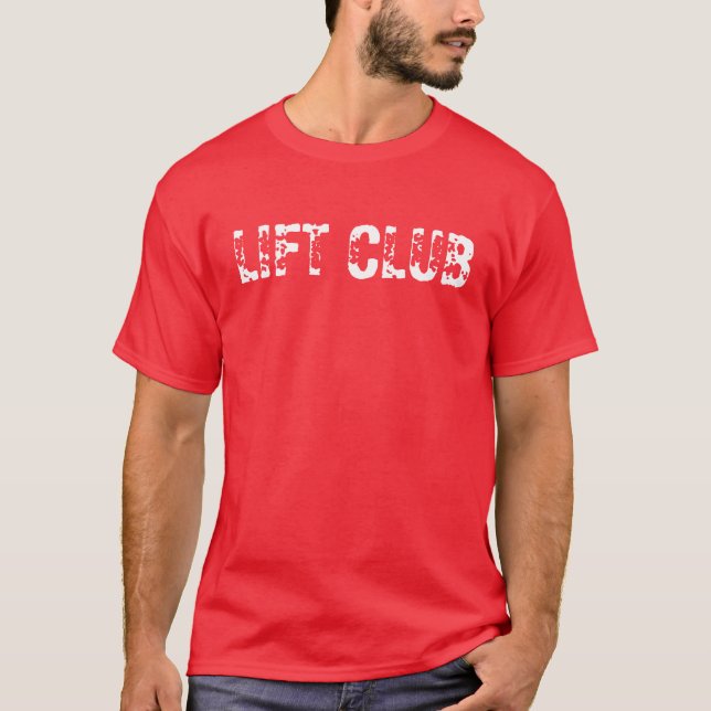 Camiseta CLUB de la ELEVACIÓN - modificado para requisitos (Anverso)