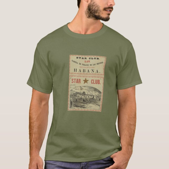 Camiseta club de la estrella del habana (Anverso)