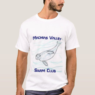 Camiseta Club de la nadada, club de Machias ValleySwim