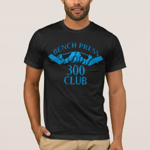 Camiseta Club de la prensa de banco 300 azul claro
