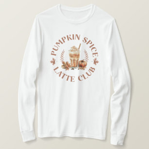 Camiseta Club de Latte con Especias de Calabaza Otoño