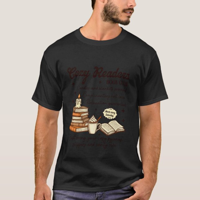 Camiseta Club de Lectores Acogedores Libro de la Temporada  (Anverso)