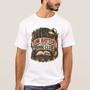 Camiseta Club de Lectura de Batería Baja – Lectura Vintage