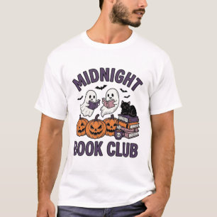 Camiseta Club de lectura de Halloween de Medianoche Diseño_