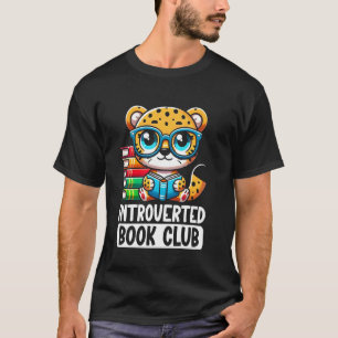 Camiseta Club de lectura introvertido amante de la lectura 