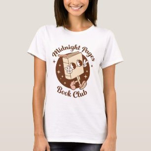 Camiseta club de lectura páginas de medianoche