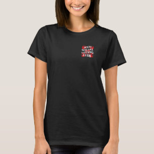 Camiseta Club de Levantamiento Antisocial Barbellas Cruzada
