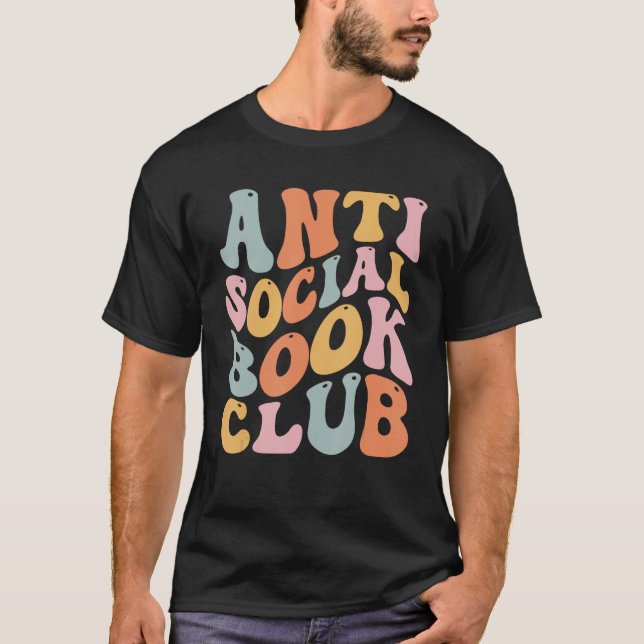 Camiseta Club de libros antisociales (Anverso)