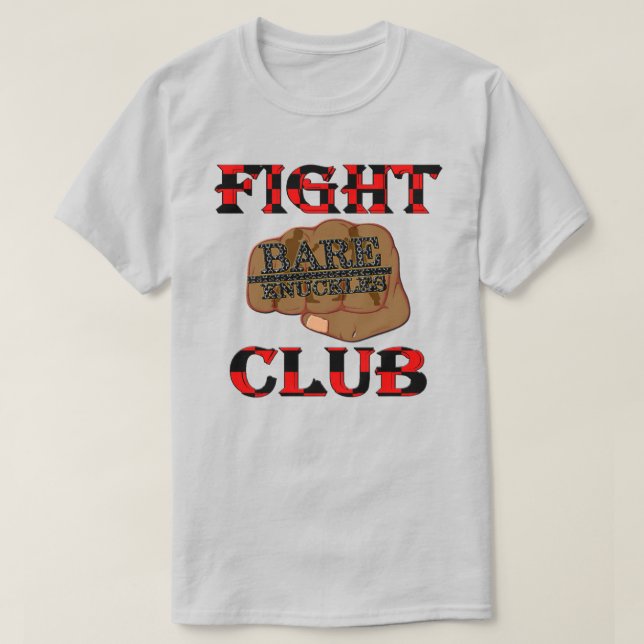 Camiseta Club de Lucha BK (Diseño del anverso)