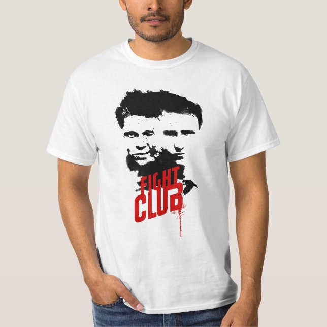 Camiseta "Club de Lucha (Edward Norton/Brad Pitt)" (Anverso)