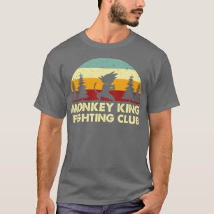 Camiseta Club de Lucha Retro Monkey King