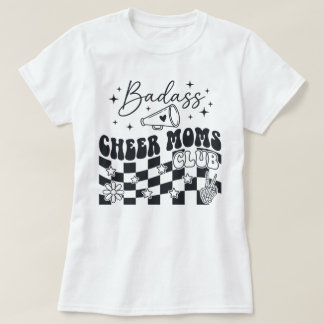 Camiseta Club de madres animadoras malotas megáfono retro g