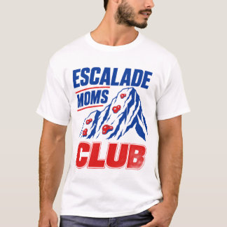 Camiseta Club de madres Escalade - Madre de escalada en roc