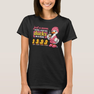 Camiseta Club de Mamás Cansadas Pato Privado de Sueño Amant