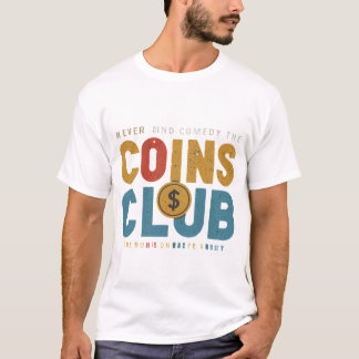 Camiseta Club de Monedas y Comedia.