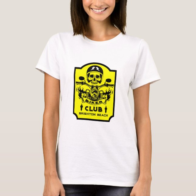 Camiseta Club de motociclistas (Anverso)