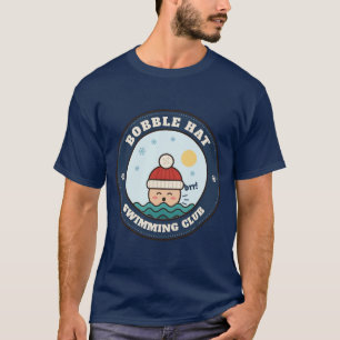 Camiseta Club de Natación Gorro de Bobble, Natación Salvaje