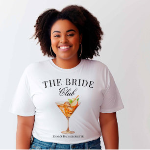 Camiseta Club de Novias Apple Martini Club de Cócteles